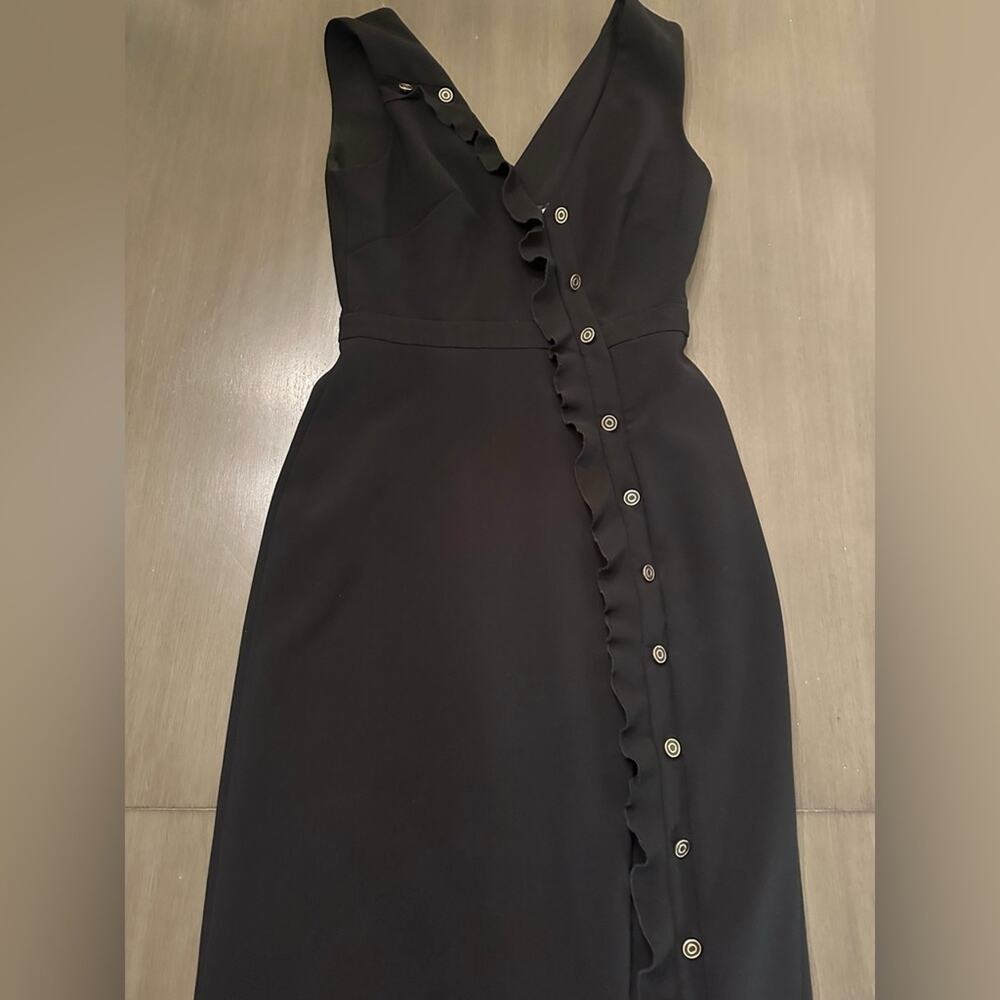 SALONI Marley Ruffle Button Embellished Midi Dress - Picture 10 of 11